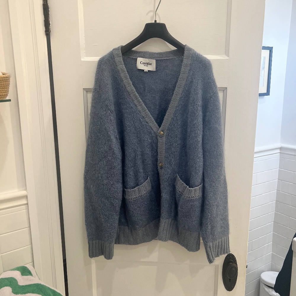 Corridor Cardigan Sweater: alpaca Mens XL